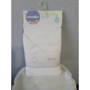 Babies R US 4 Long Sleeve Bodysuits